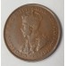 AUSTRALIA 1928 . ONE 1 PENNY . ERROR . BROKEN 8